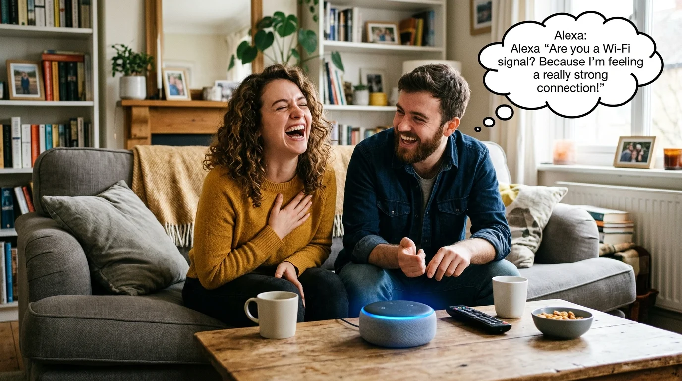 Cheesy Alexa Pickup Lines