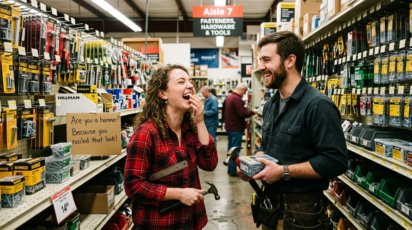 Cheesy Hardware Pickup Lines