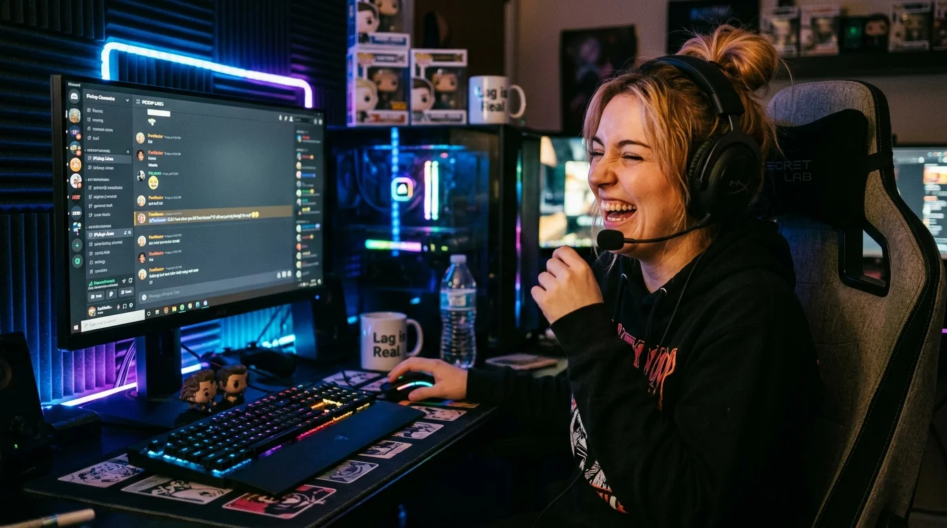 Cringe-But-Funny Discord Pickup Lines