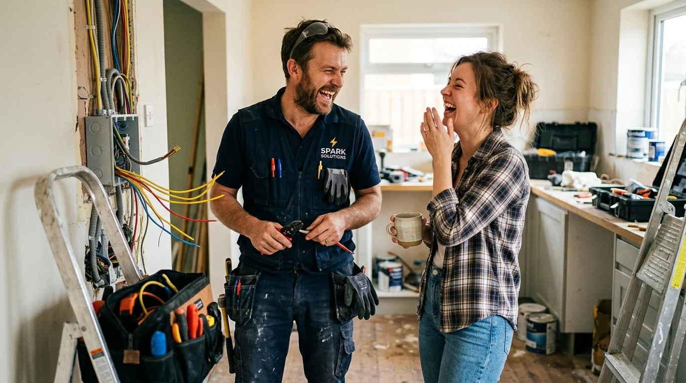 Cringe-but-Funny Electrician Pickup Lines