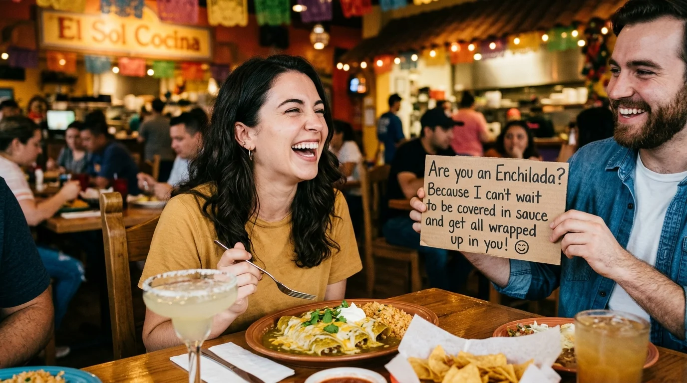 Cringe-but-Funny Enchilada Pickup Lines