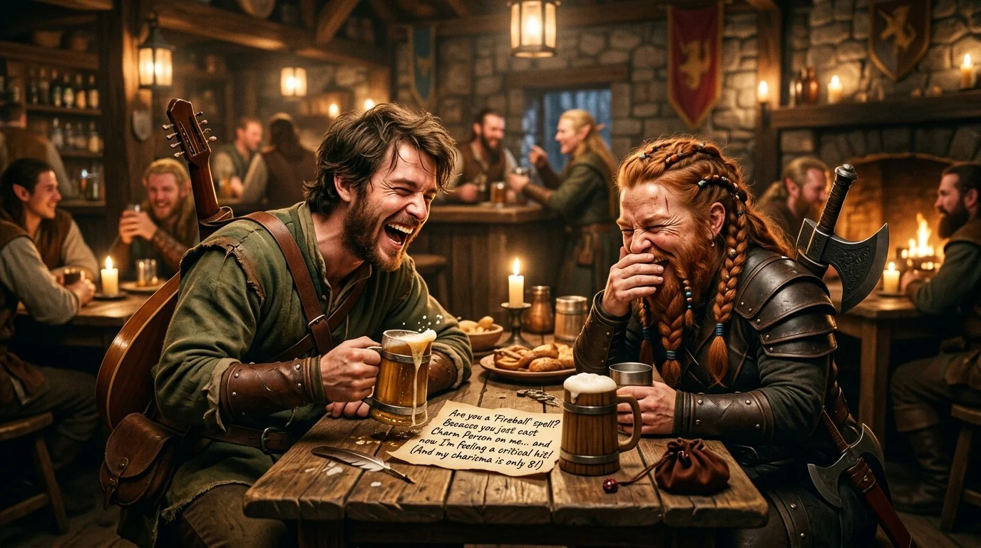 Cringe-but-Funny Fantasy Pickup Lines