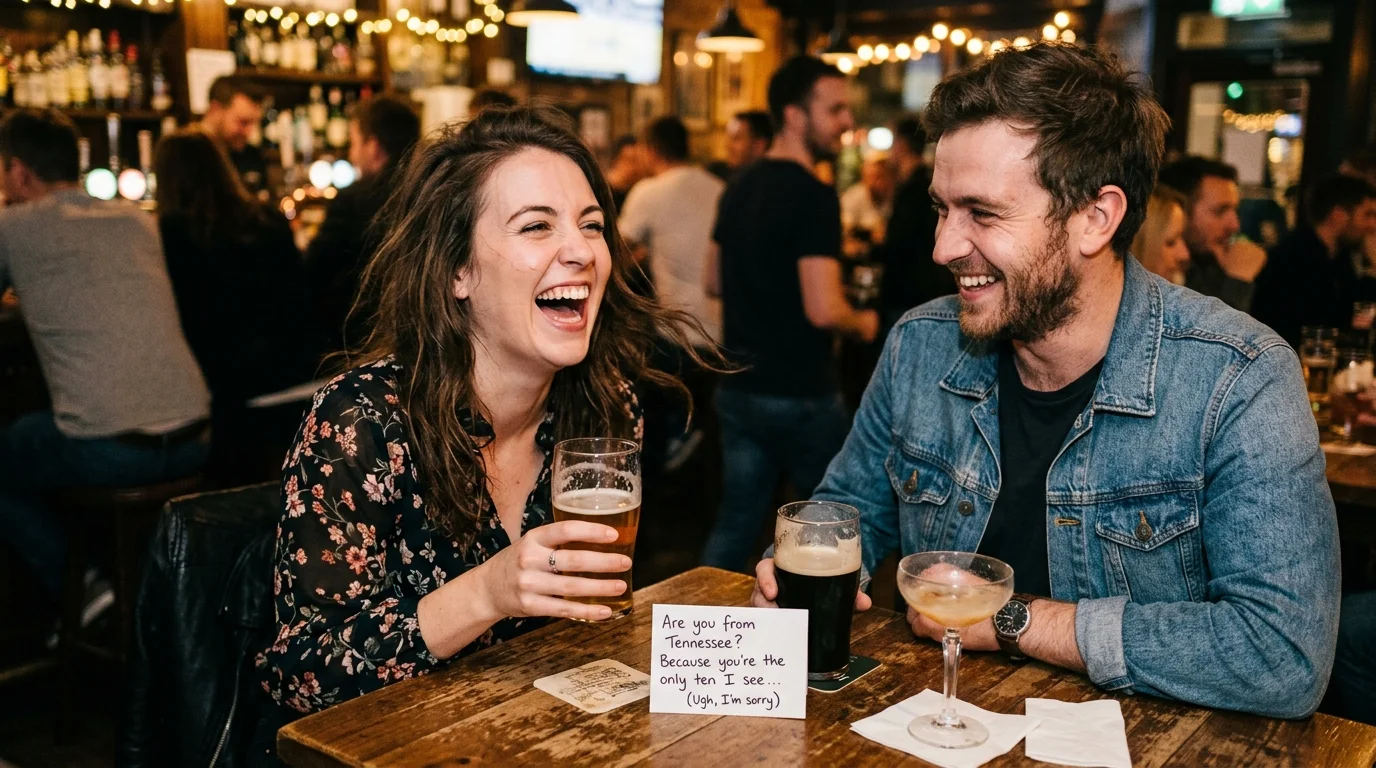 Cringe-but-Funny Flabbergasted Pickup Lines