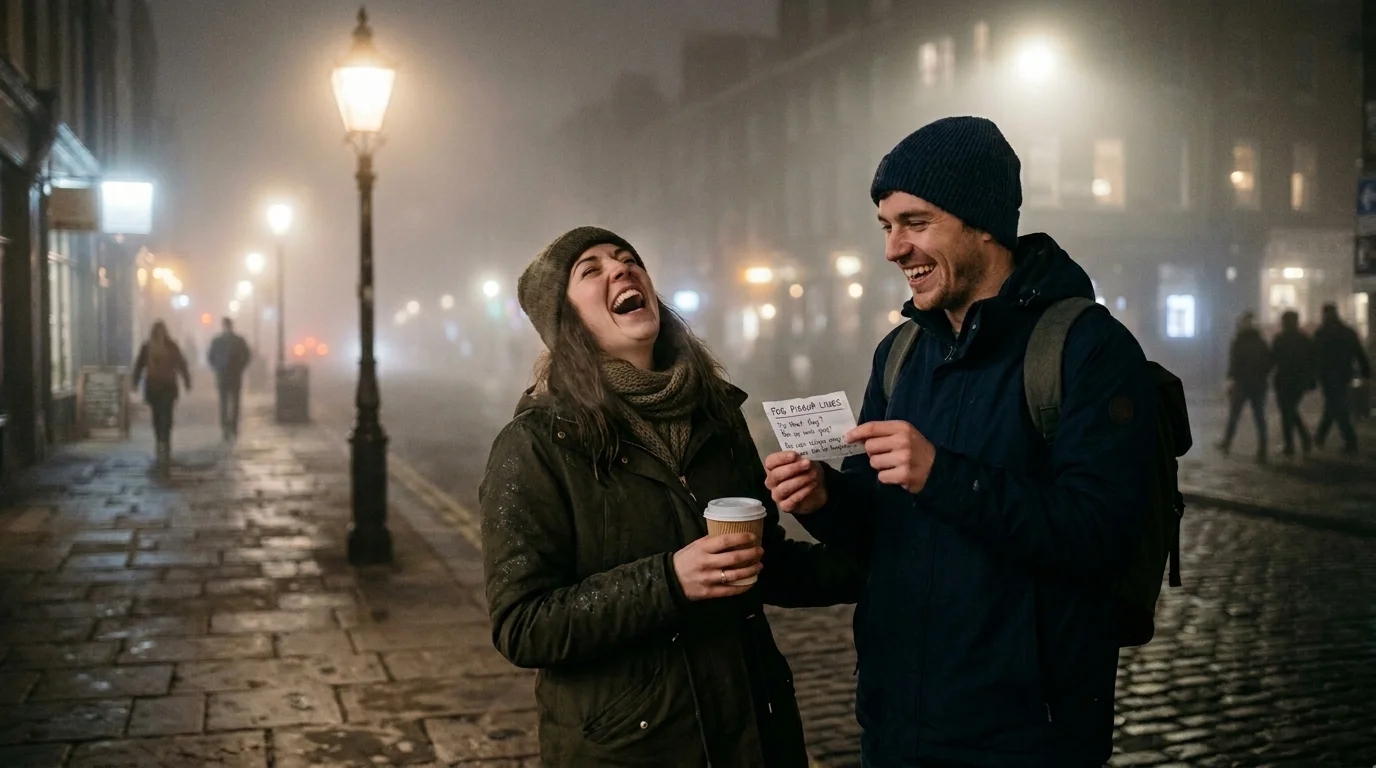 Cringe-but-Funny Fog Pickup Lines