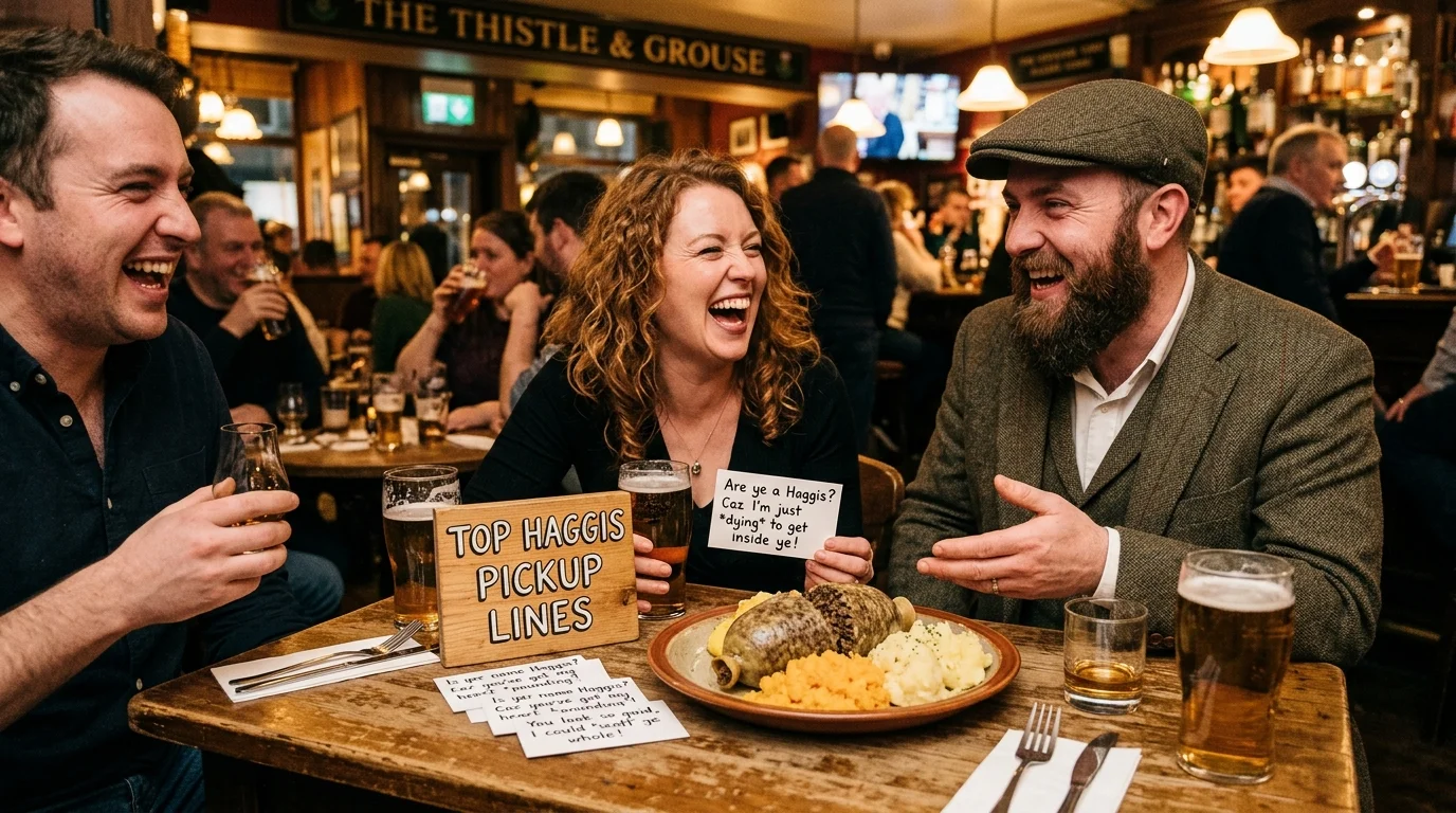 Cringe-but-Funny Haggis Pickup Lines