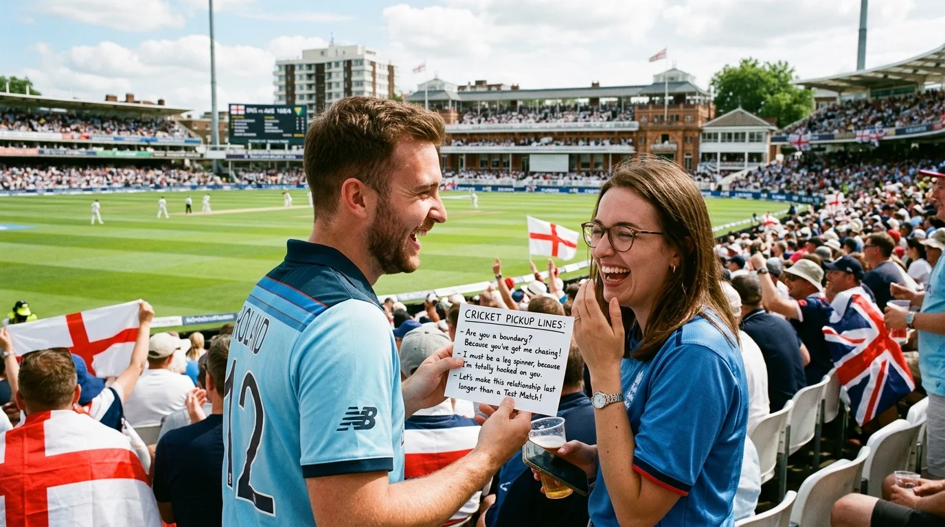 Flirty Cricket Pickup Lines
