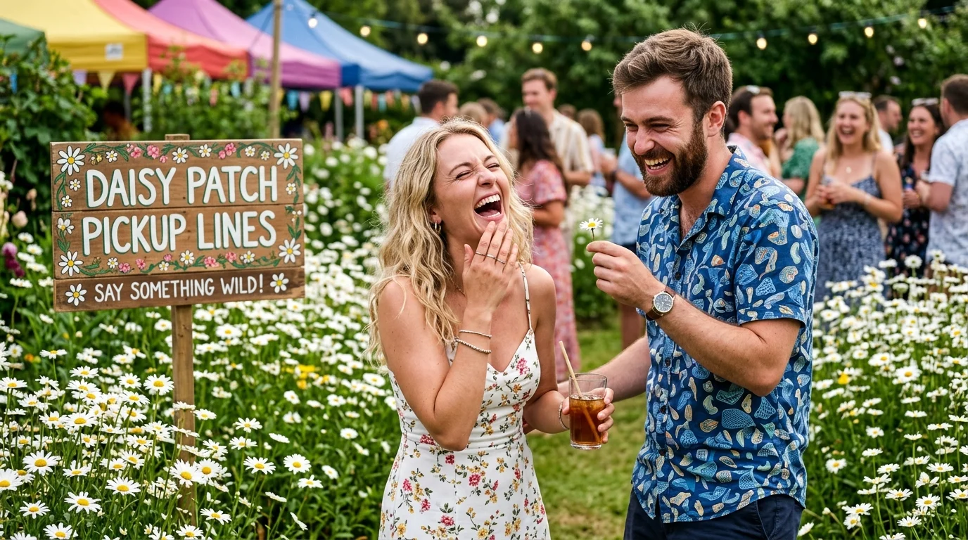 Flirty Daisies Pickup Lines