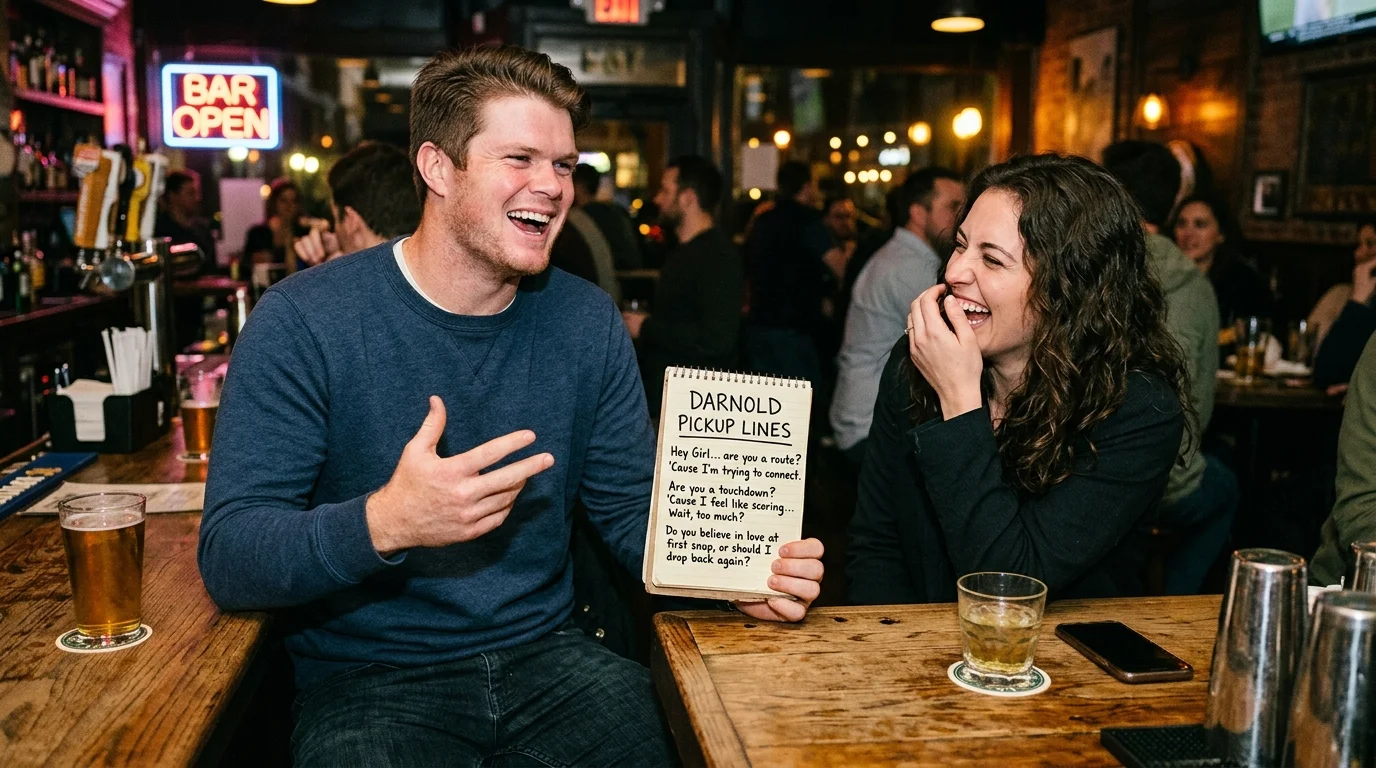 Flirty Darnold Pickup Lines