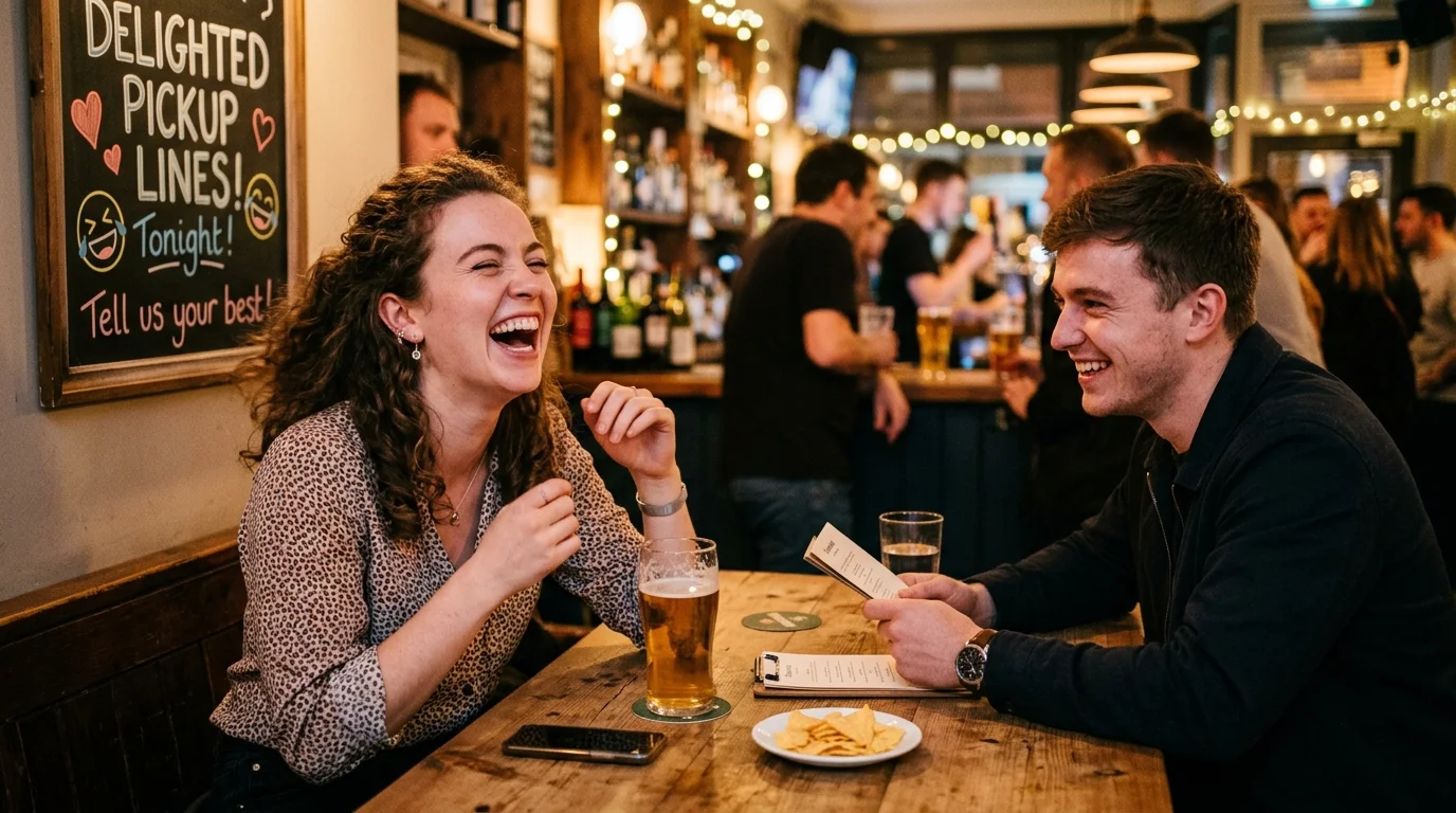 Flirty Delighted Pickup Lines