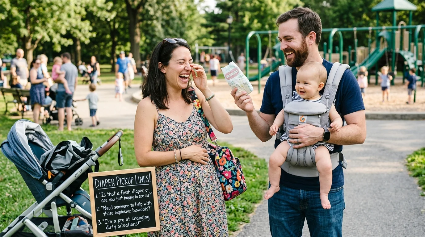 Flirty Diaper Pickup Lines