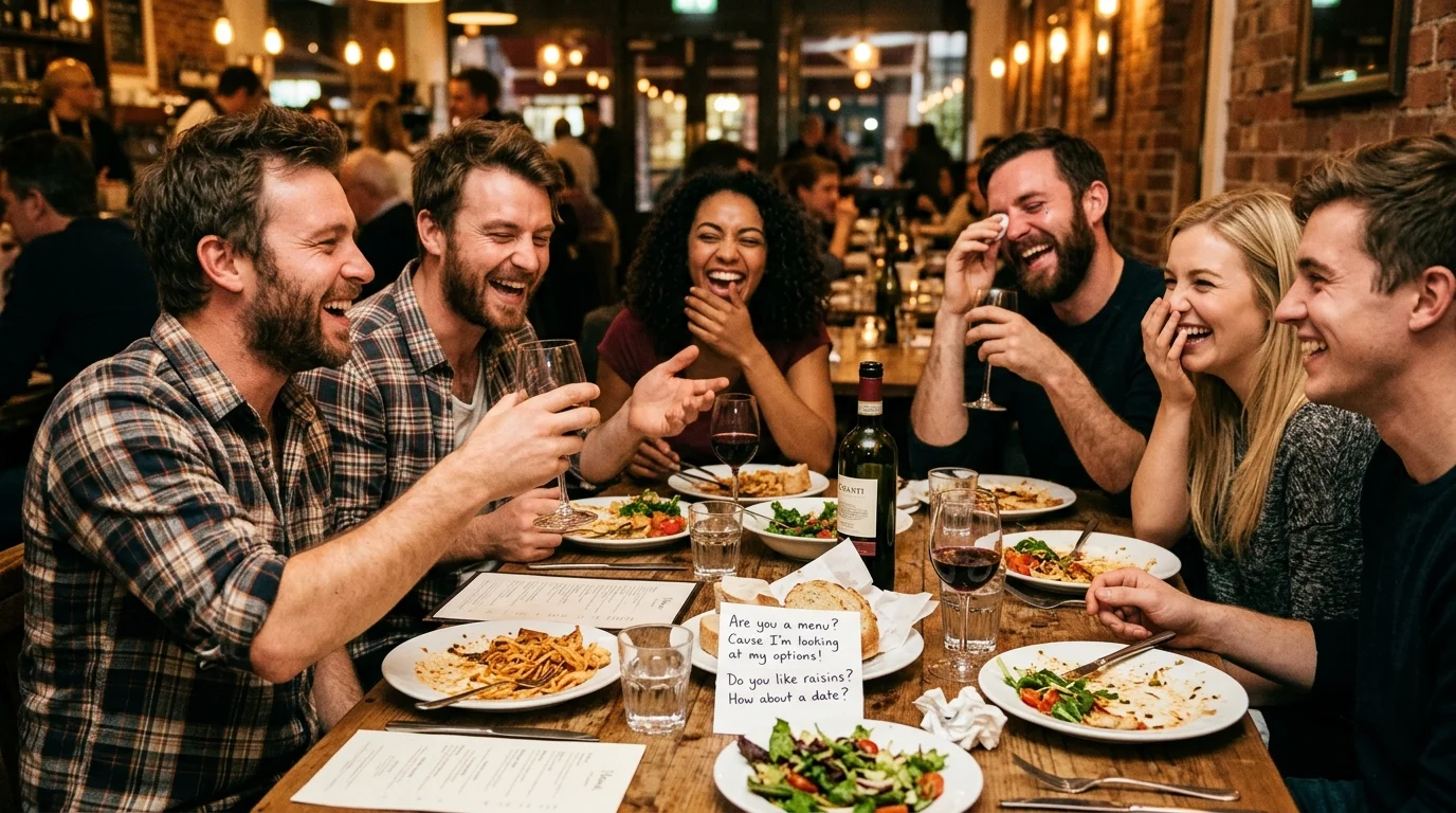 Flirty Dinner Pickup Lines