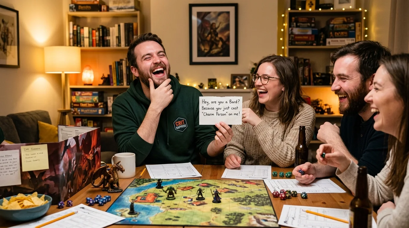 Flirty DnD Pickup Lines