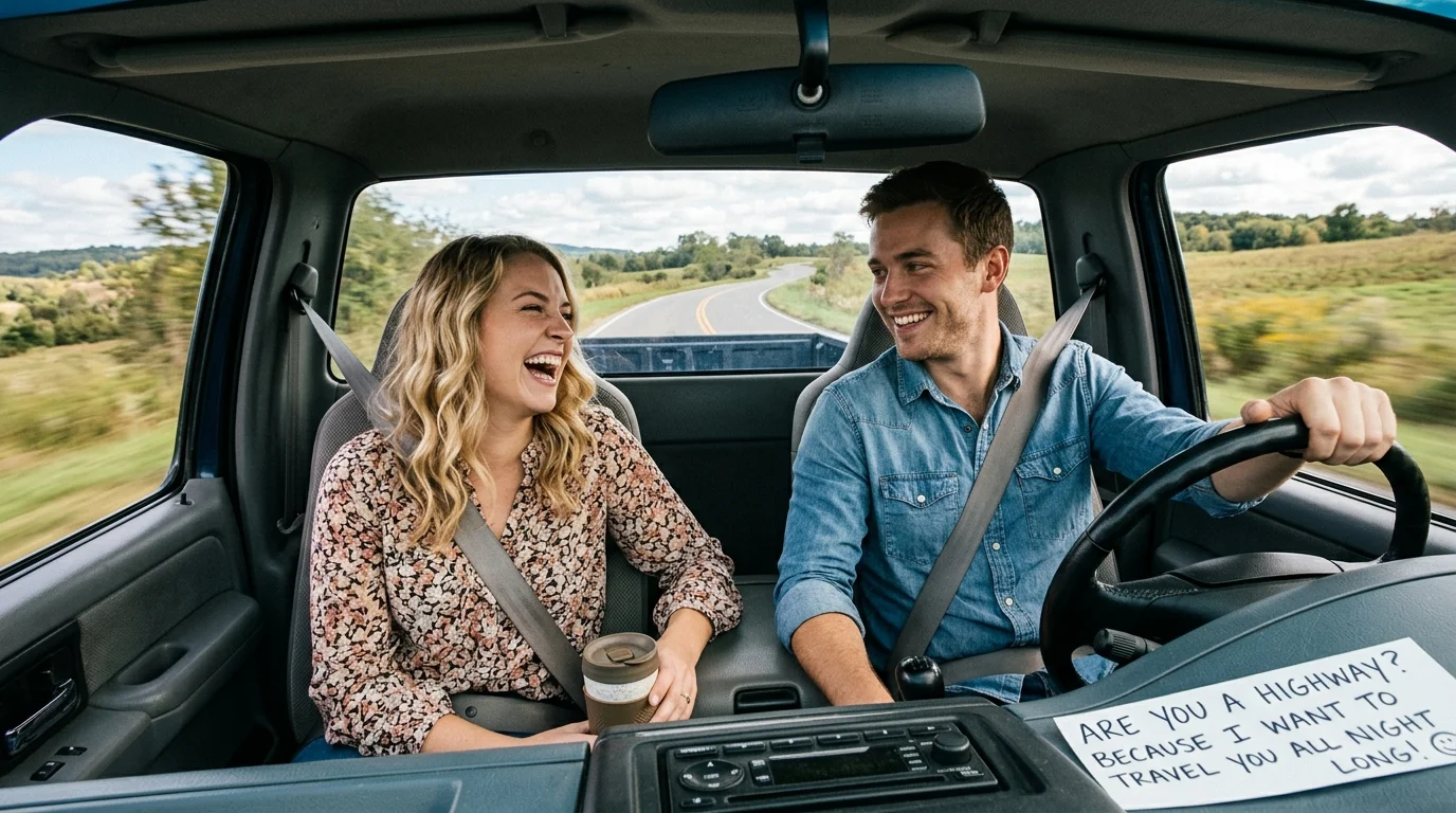 Flirty Driving Pickup Lines