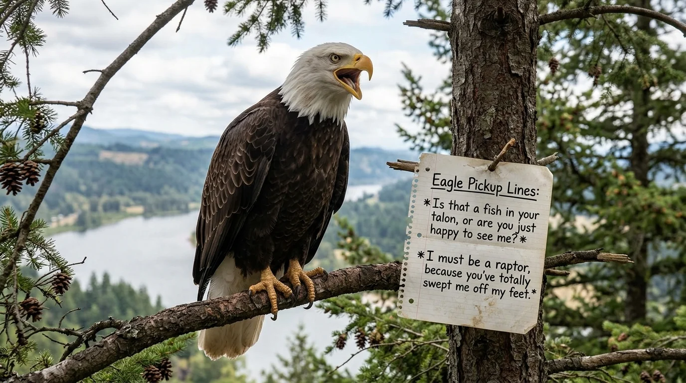Flirty Eagle Pickup Lines