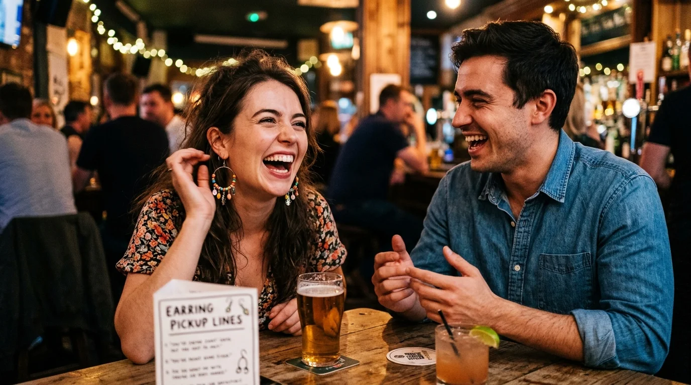 Flirty Earring Pickup Lines