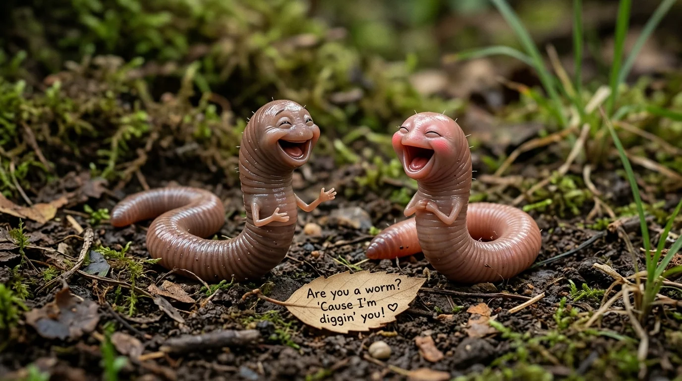 Flirty Earthworm Pickup Lines