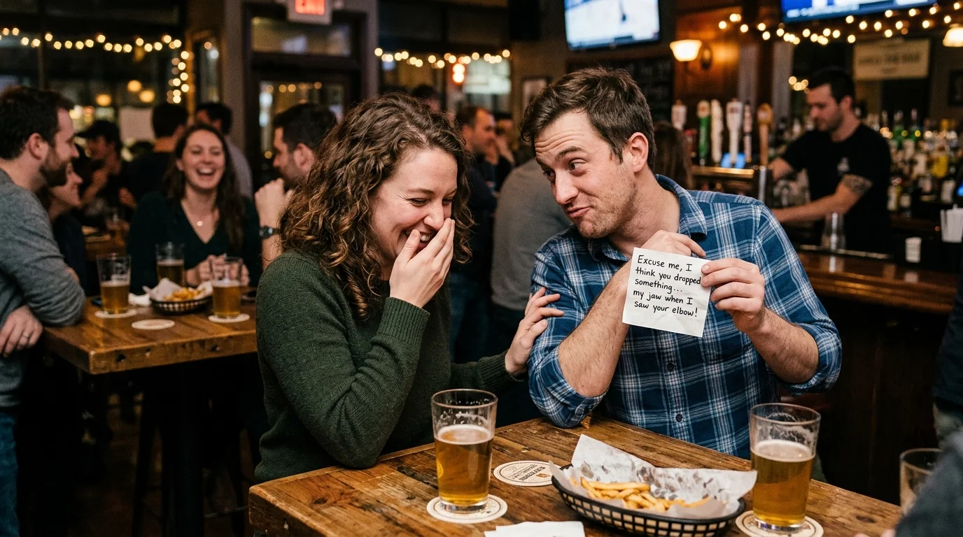 Flirty Elbow Pickup Lines