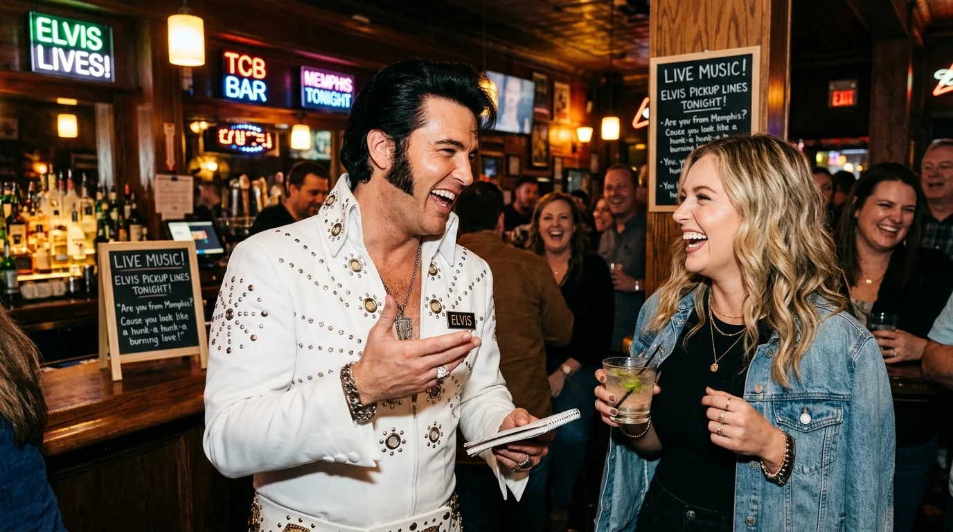 Flirty Elvis Pickup Lines