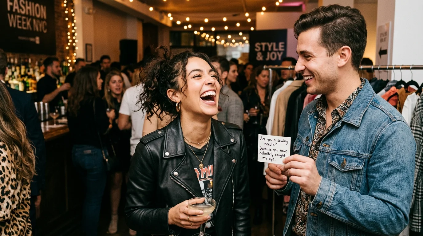 Flirty Fashion Pickup Lines