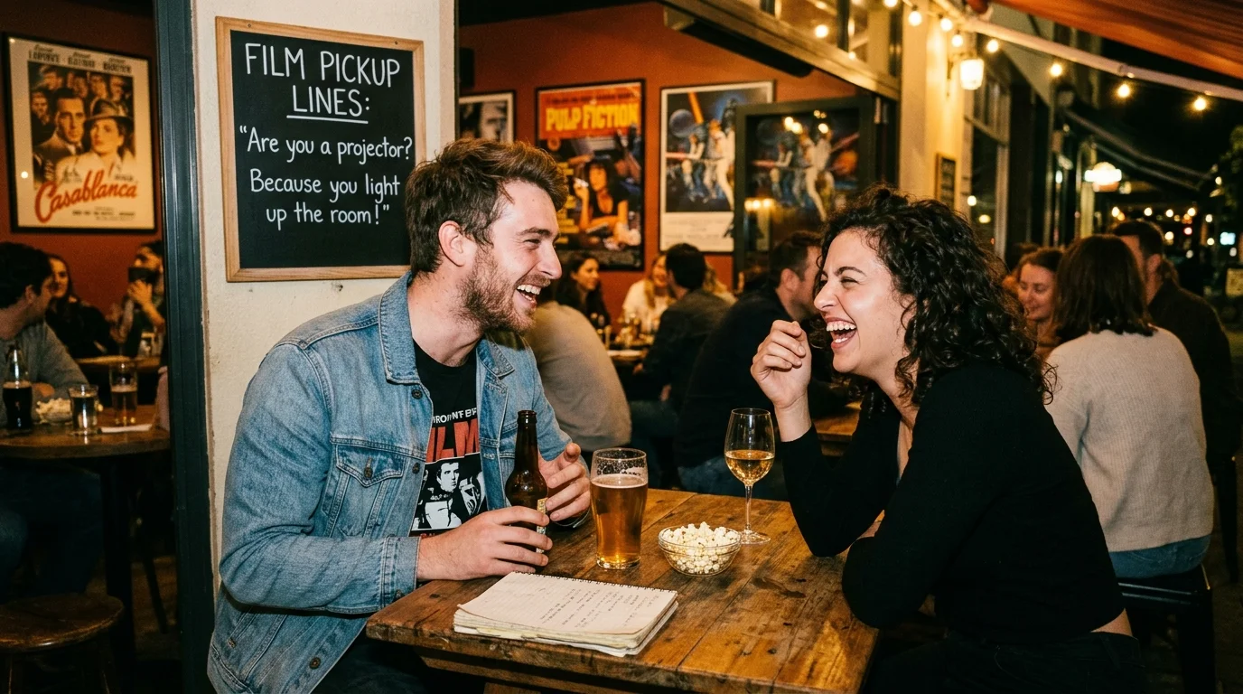 Flirty Film Pickup Lines