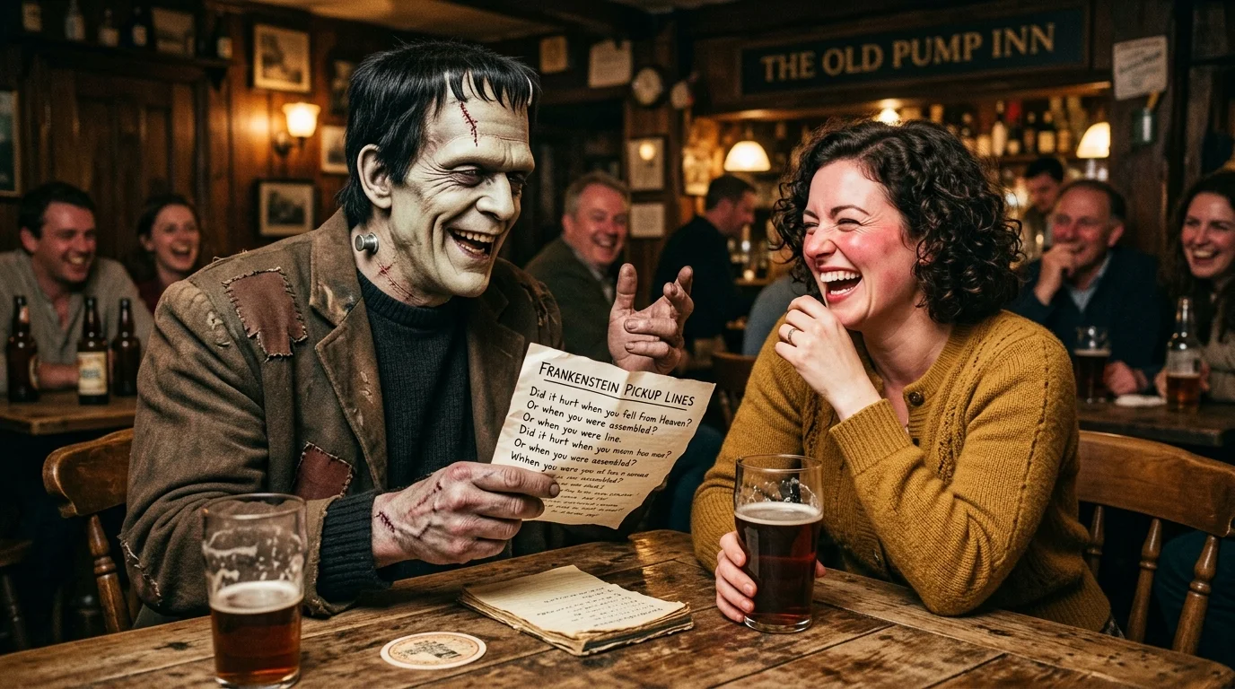 Flirty Frankenstein Pickup Lines