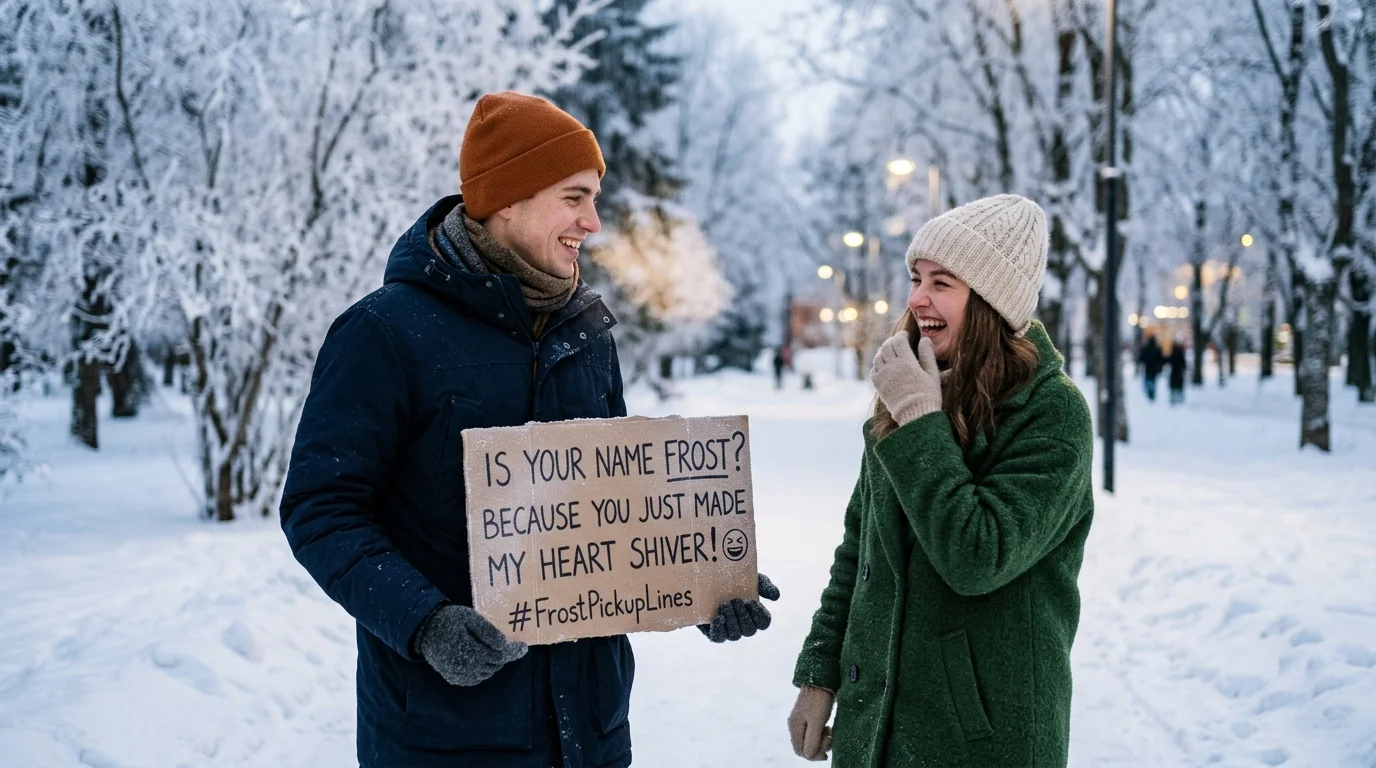 Flirty Frost Pickup Lines