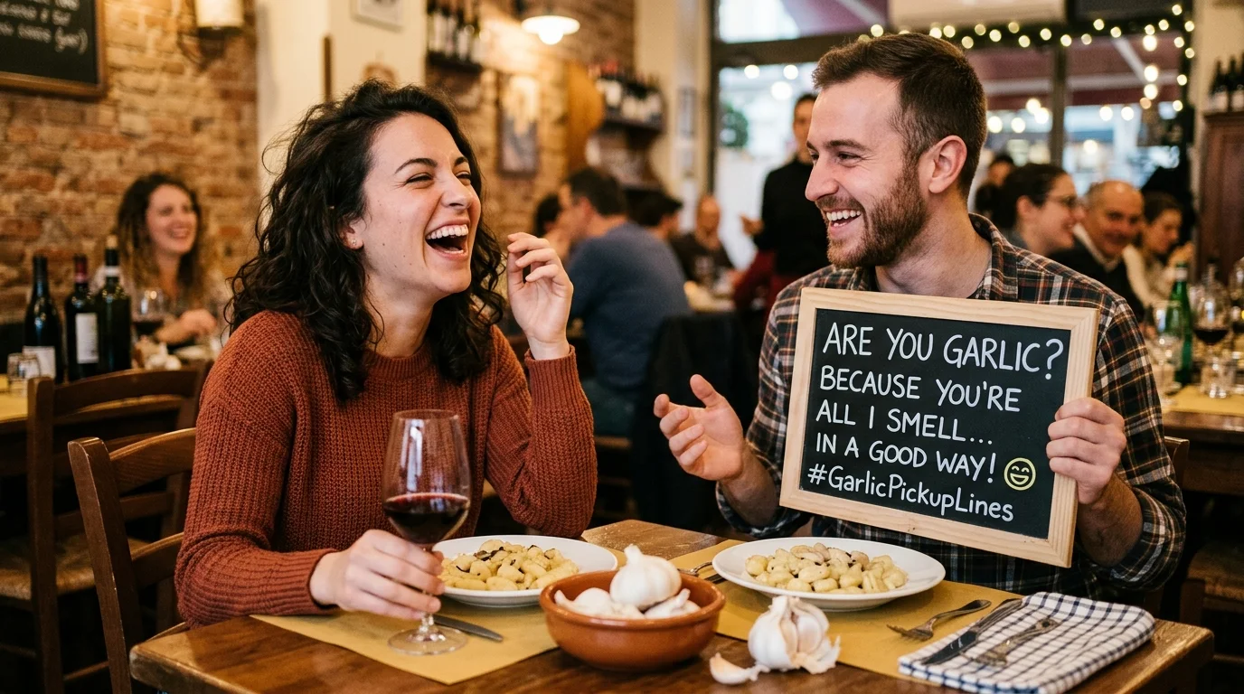 Flirty Garlic Pickup Lines
