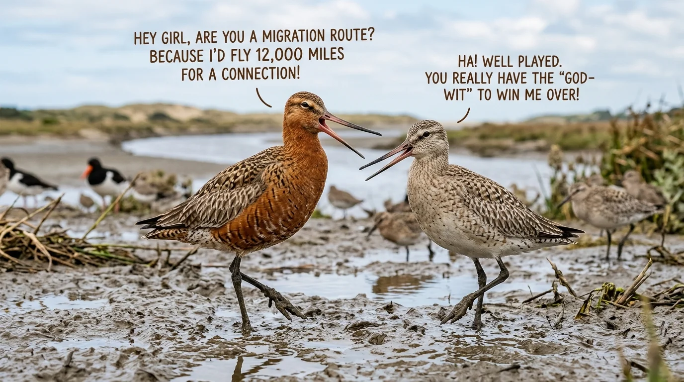 Flirty Godwit Pickup Lines