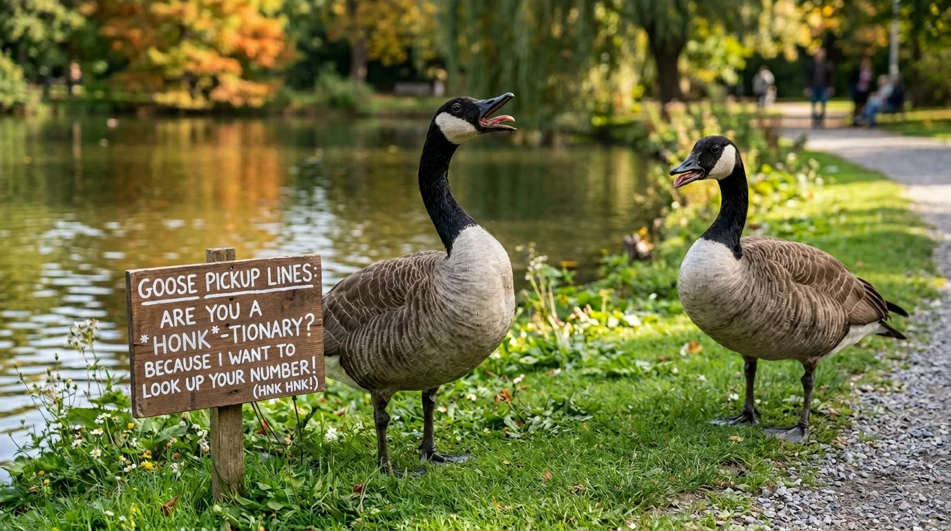 Flirty Goose Pickup Lines