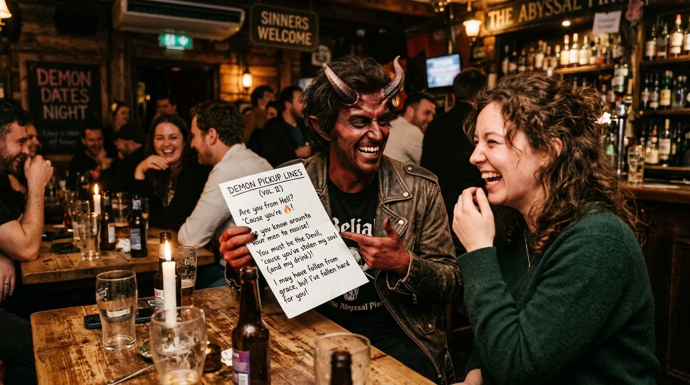 Nerdy Demon Pickup Lines