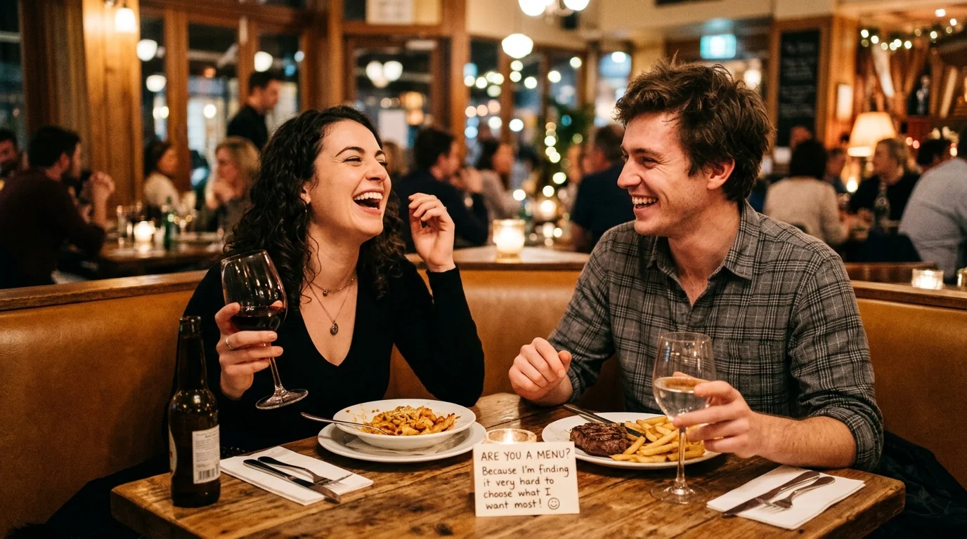 Nerdy Dinner Pickup Lines