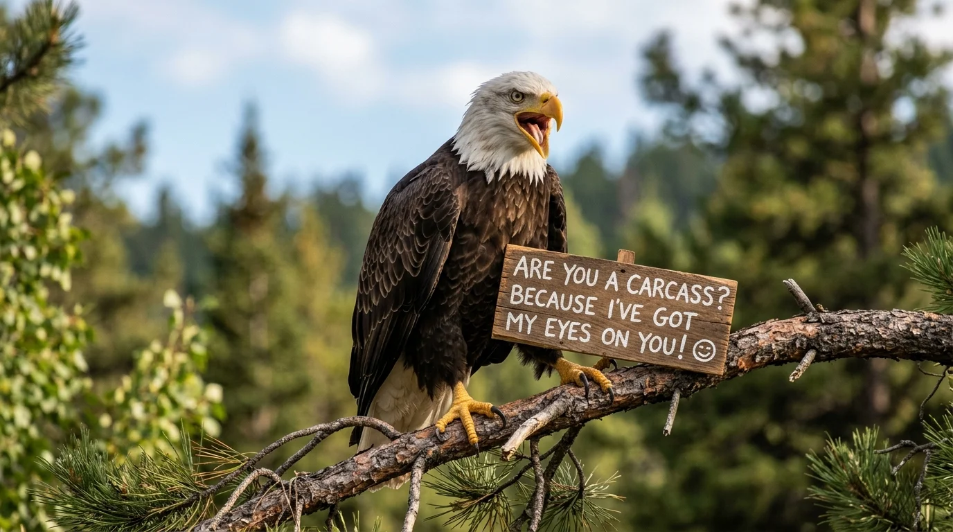 Nerdy Eagle Pickup Lines