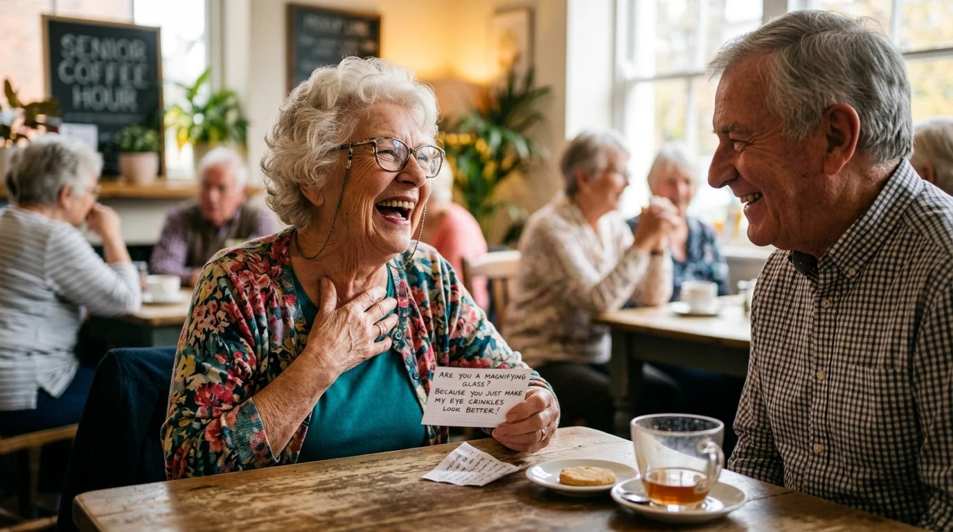 Playful Grandma Pickup Lines