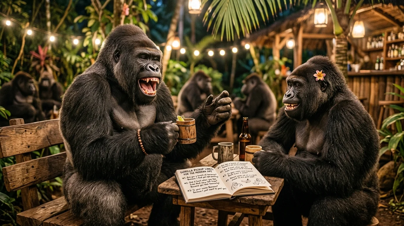 Savage Gorilla Pickup Lines