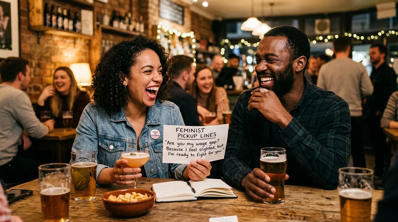 Smooth Rizz Feminist Pickup Lines