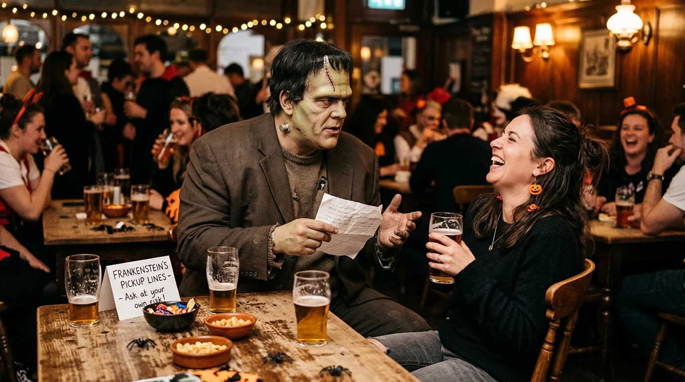 Smooth Rizz Frankenstein Pickup Lines