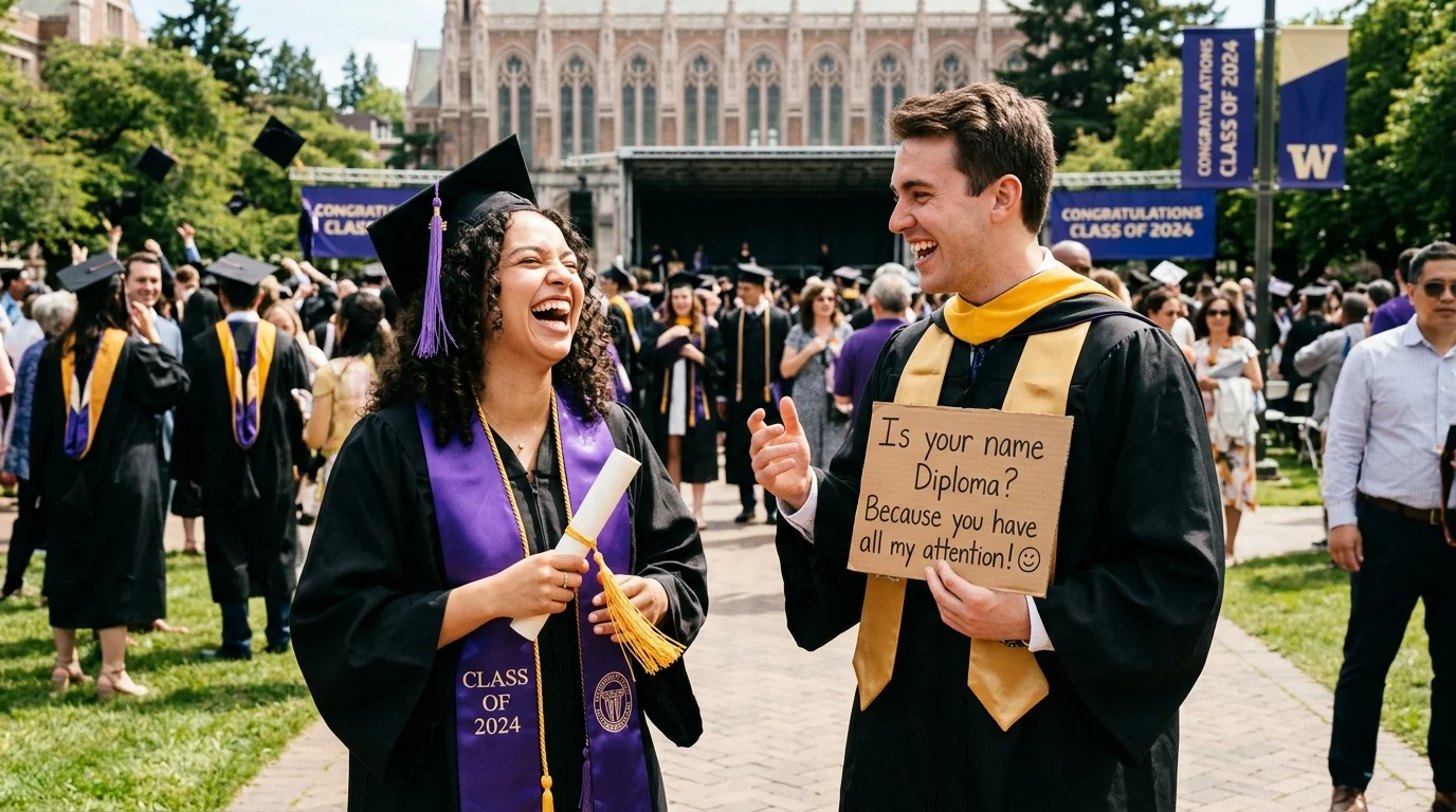 Smooth Rizz Graduation Pickup Lines