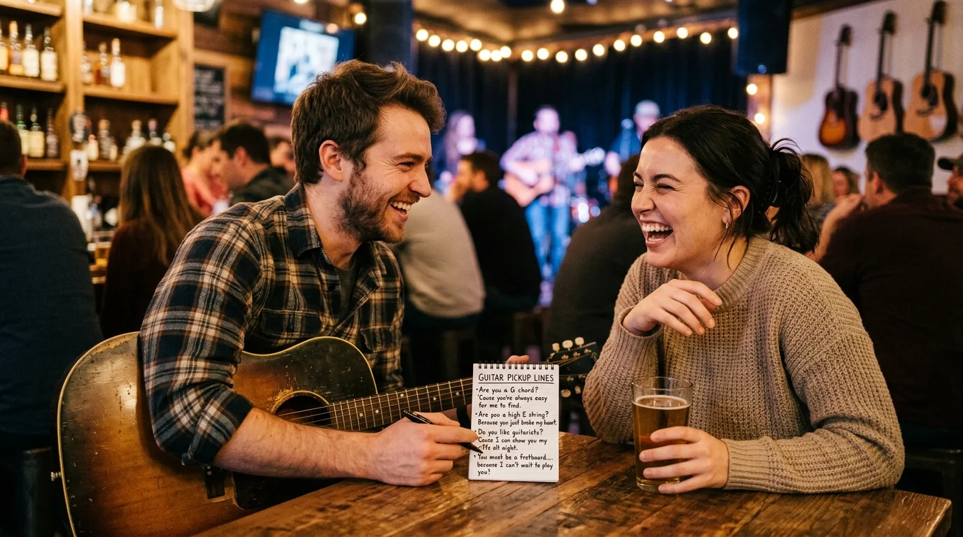 Smooth Rizz Guitar Pickup Lines