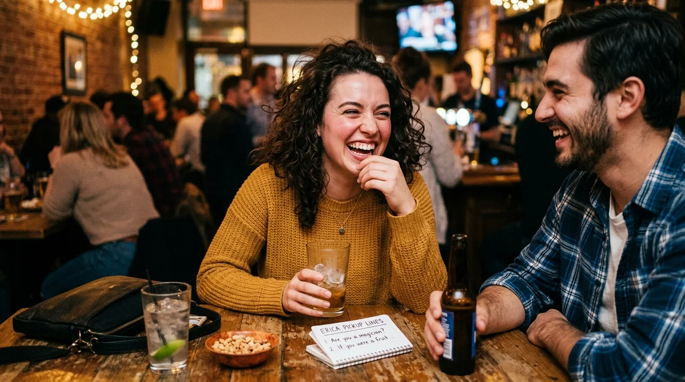 Tinder & Dating App Erica Pickup Lines
