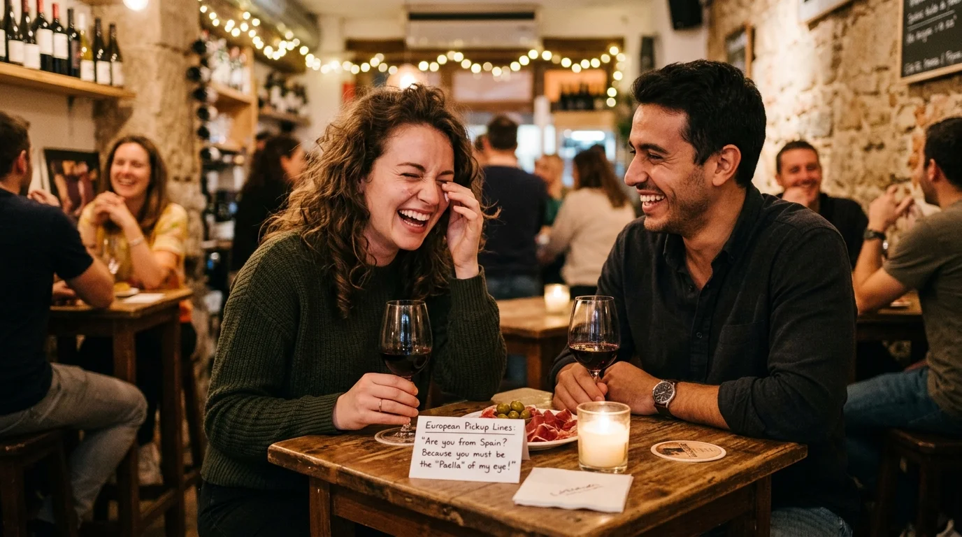 Tinder & Dating App European Pickup Lines