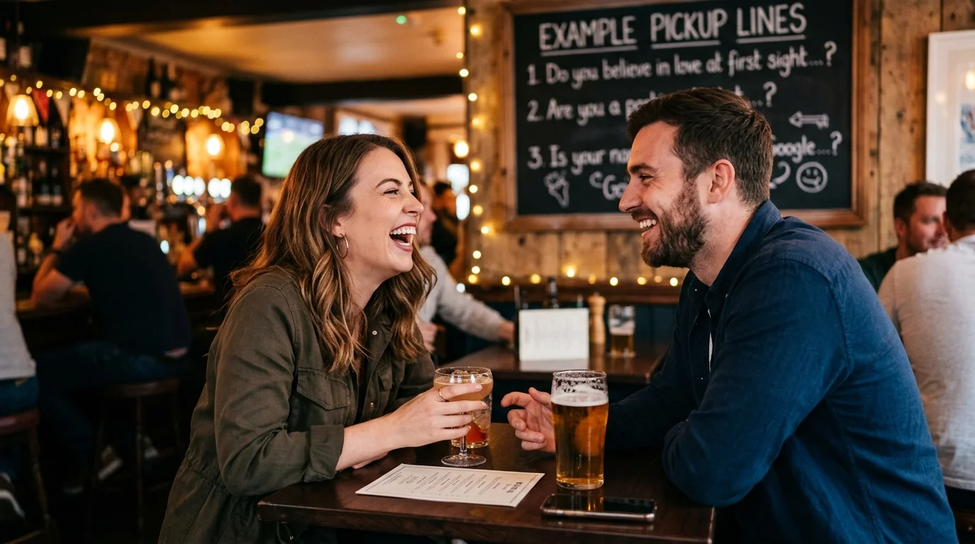 Tinder & Dating App Example Pickup Lines