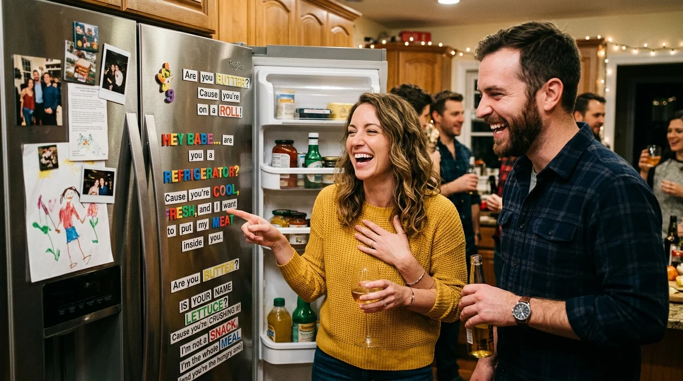 Tinder & Dating App Fridge Pickup Lines
