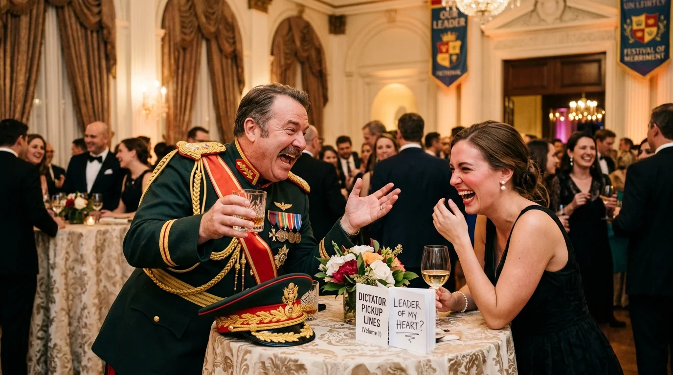 Tinder Dictator Pickup Lines