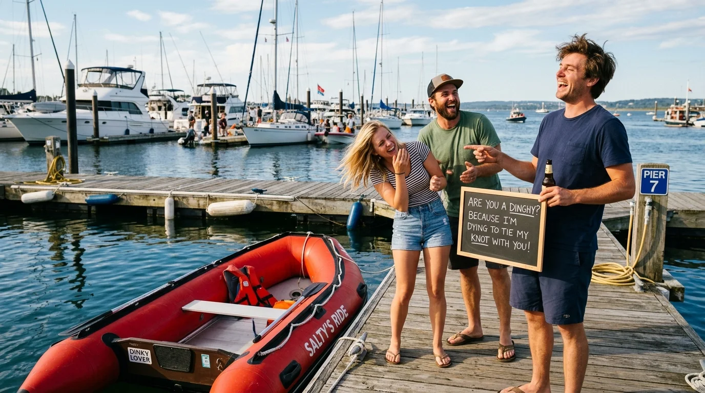 Tinder Dinghy Pickup Lines