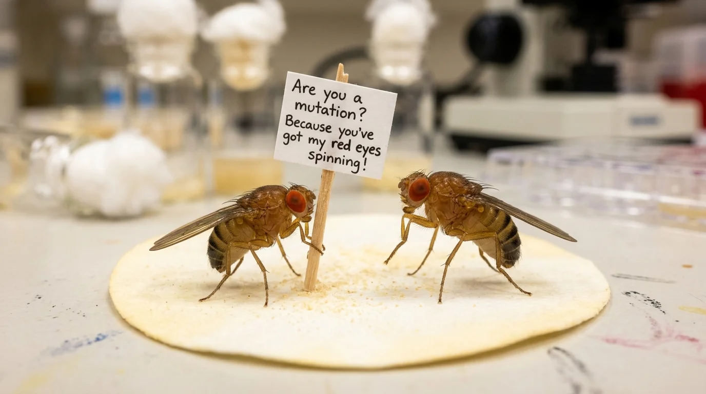 Tinder Drosophila Pickup Lines
