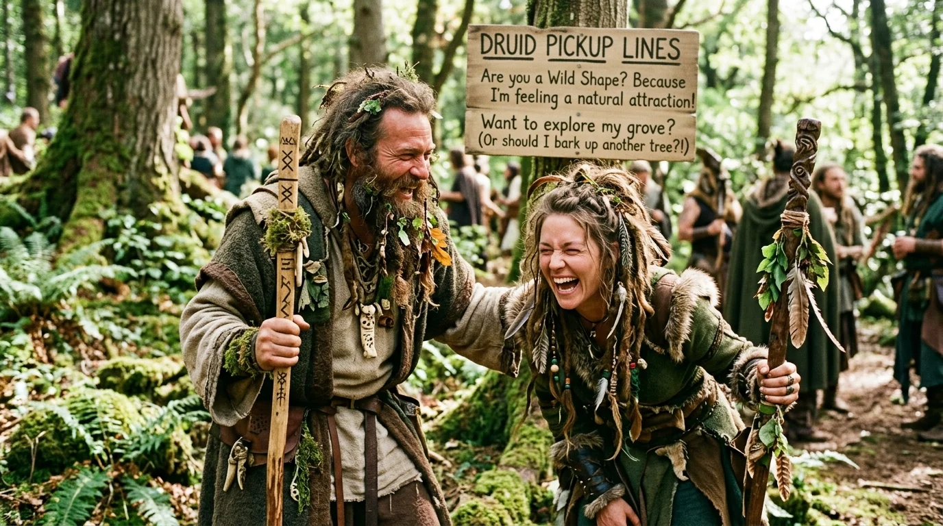Tinder Druid Pickup Lines