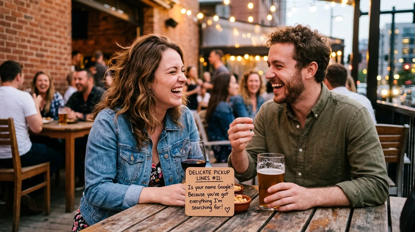 Tinder-Friendly Delicate Pickup Lines