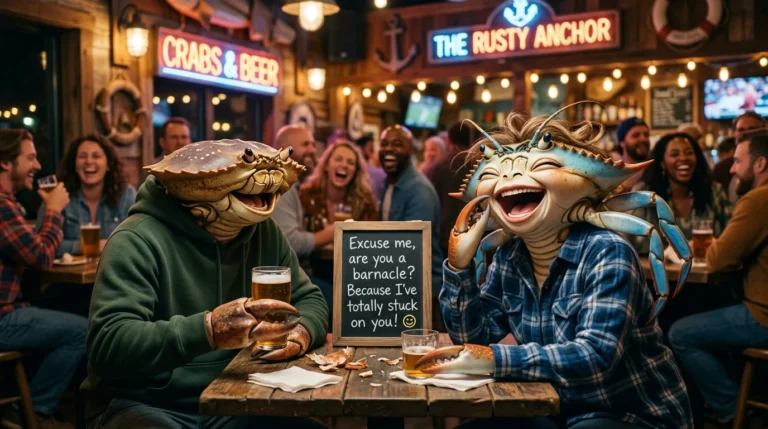 crustacean pickup lines