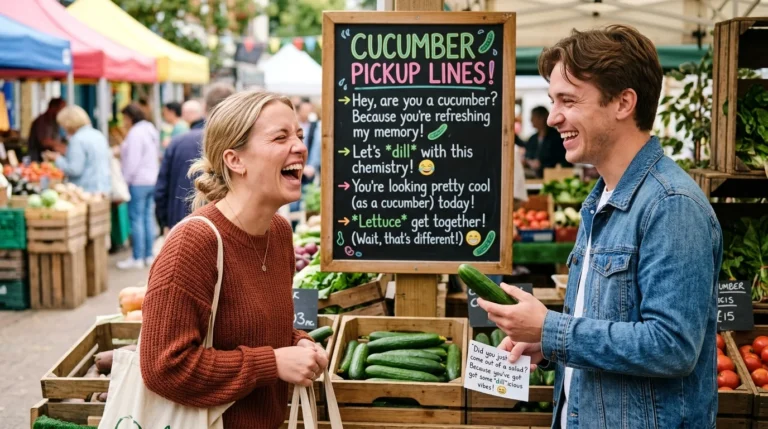 cucumber pickup lines