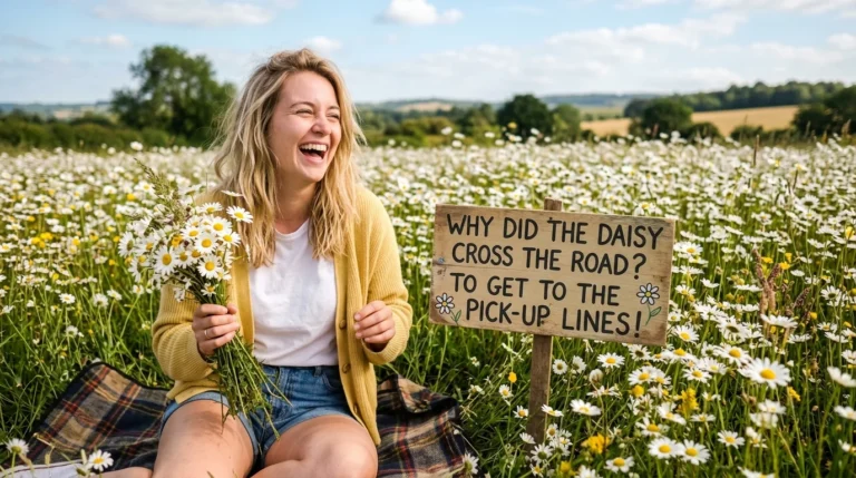 daisies pickup lines